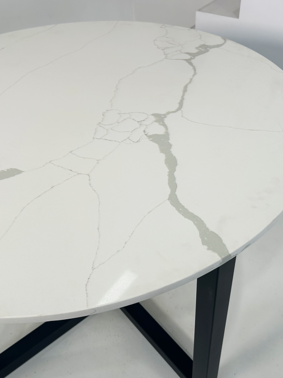 4-Seater Stone Dining Table